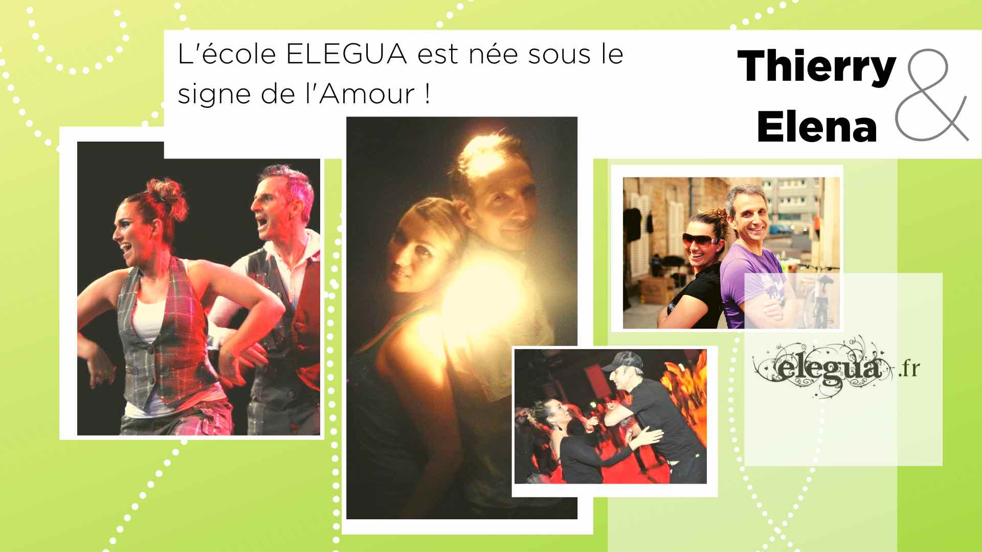 L'ecole Elegua est née sous le signe de l'amour : Elena et Thierry elegua